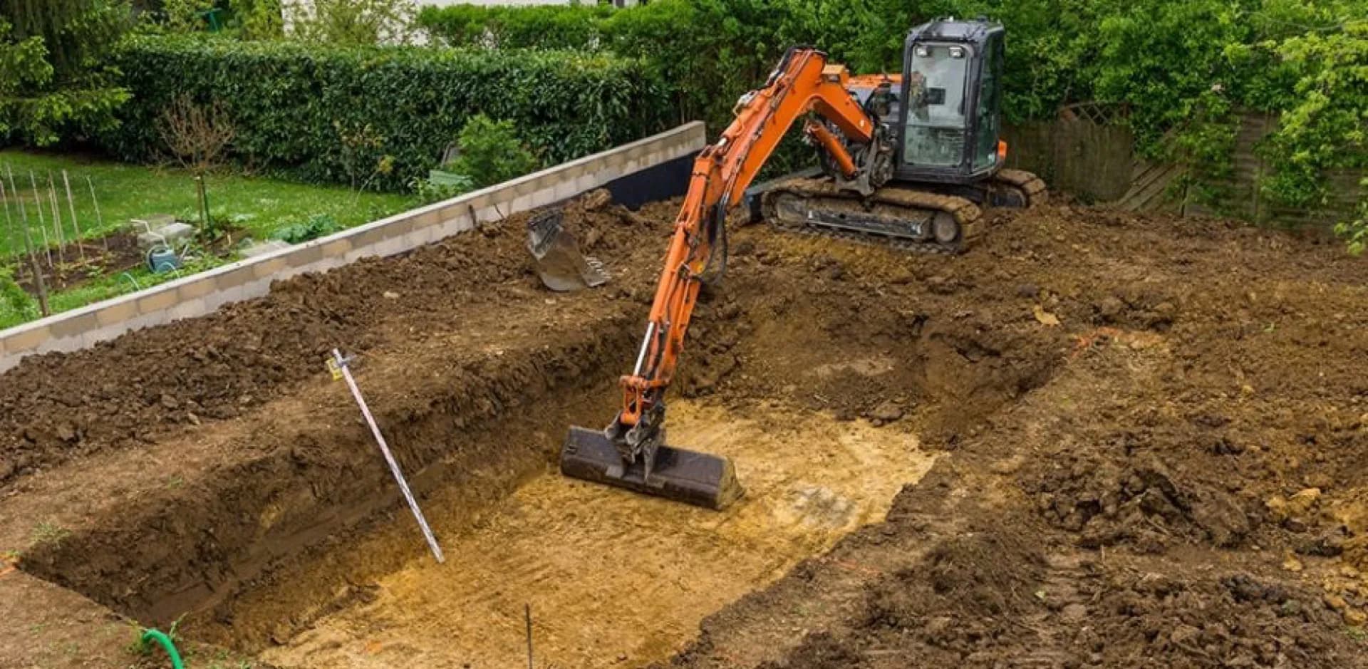 excavar piscina en Madrid